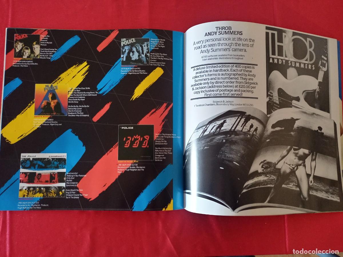 M&uacute;sica de colecci&oacute;n: THE POLICE - SYNCHRONICITY - TOUR 83 - PROGRAMA - Foto 3