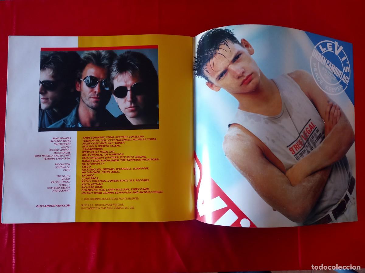 M&uacute;sica de colecci&oacute;n: THE POLICE - SYNCHRONICITY - TOUR 83 - PROGRAMA - Foto 4