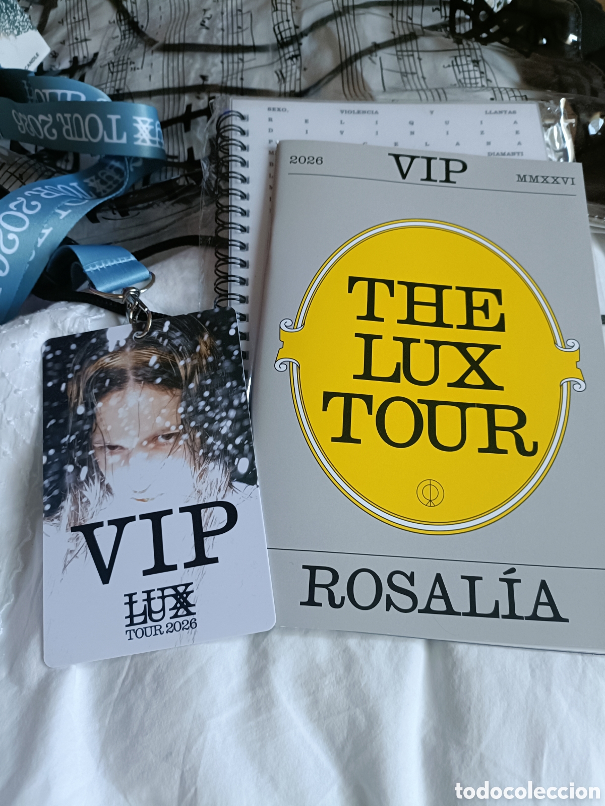 M&uacute;sica de colecci&oacute;n: Pack invitados VIP al concierto de Rosal&iacute;a