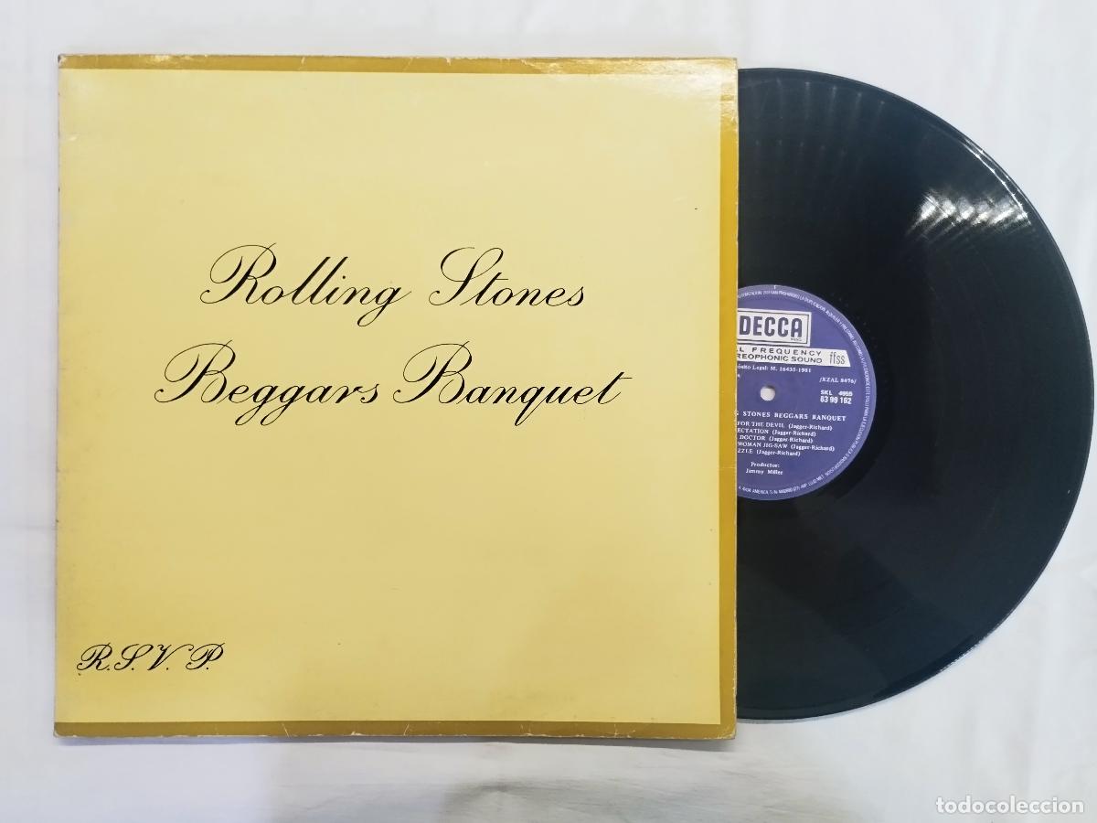 M&uacute;sica de colecci&oacute;n: ANTIGUO VINILO / OLD VINYL RECORD: ROLLING STONES- BEGGARS BANQUET - Sin autor