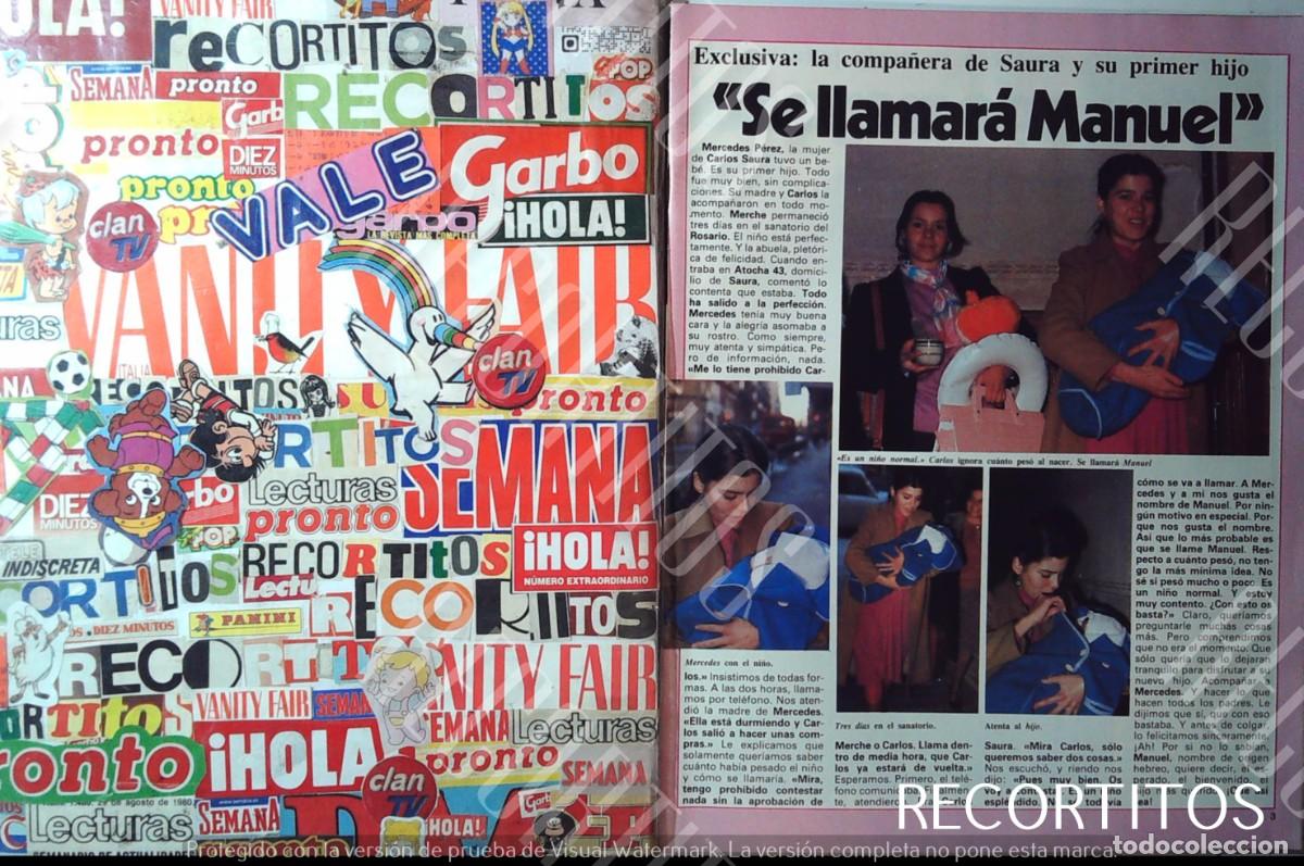 M&uacute;sica de colecci&oacute;n: MERCEDES PEREZ CARLOS SAURA MANUEL