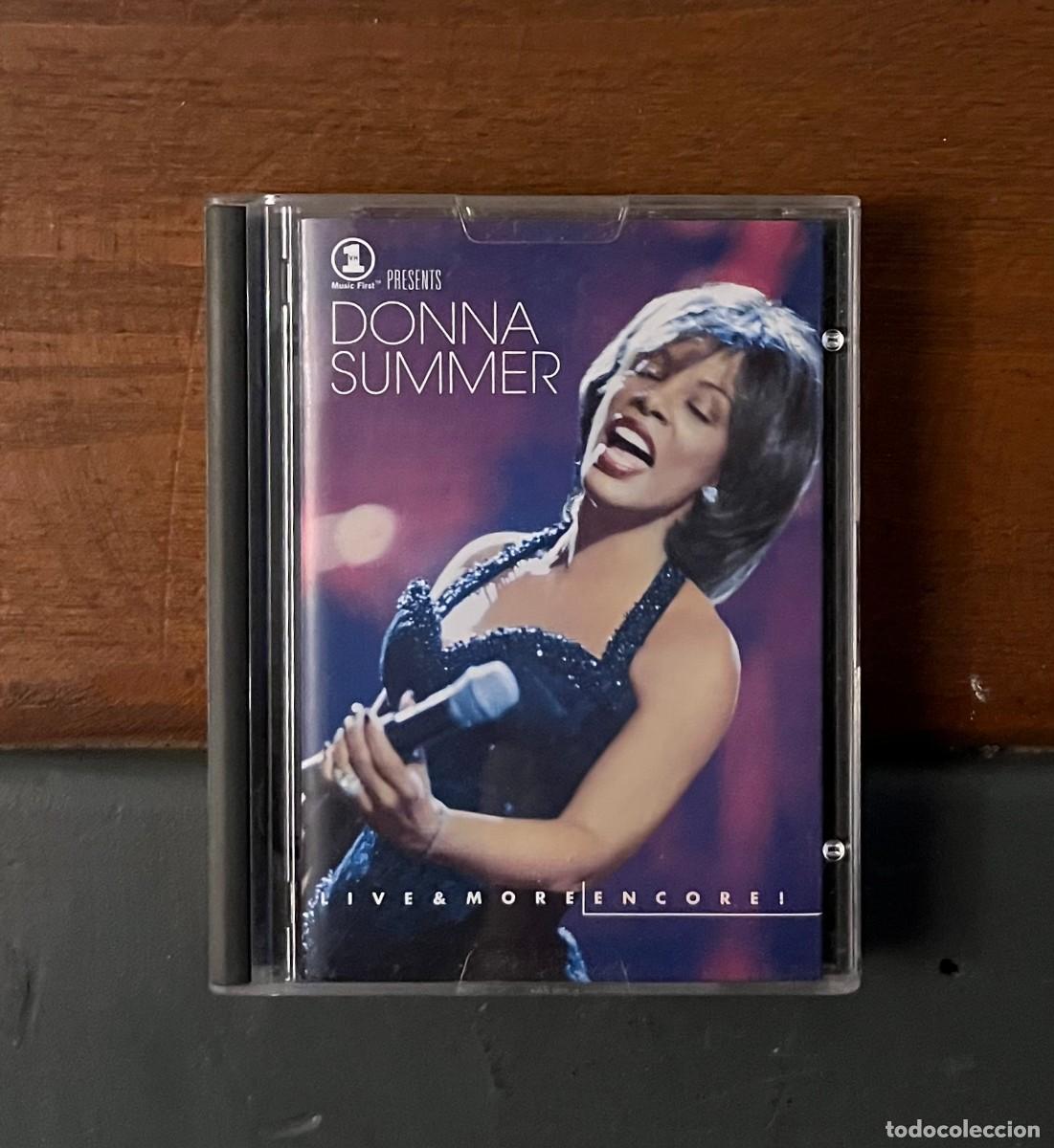 M&uacute;sica de colecci&oacute;n: MINIDISC DONNA SUMMER - LIVE AND MORE ENCORE - SONY MUSIC 1999