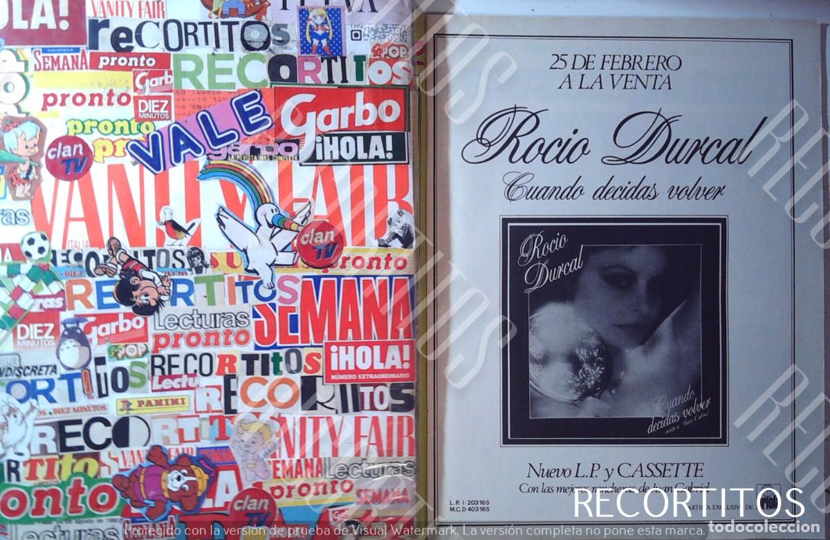 M&uacute;sica de colecci&oacute;n: ROCIO DURCAL CUANDO DECIDAS VOLVER