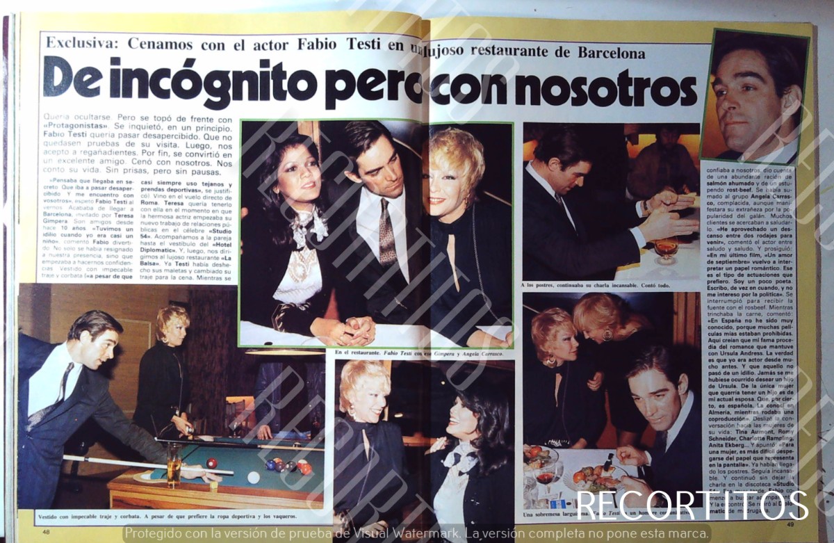 Collectible Music: aNGELA CARRASCO TERESA GIMPERA FABIO TESTI