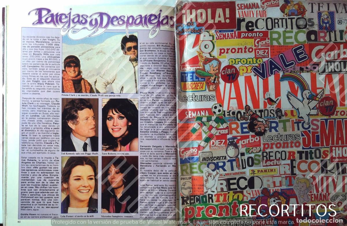 M&uacute;sica de colecci&oacute;n: TANYA ROBERTS MERCEDES SAMPIETRO LOLA FORNER MISS ESPA&Ntilde;A PETULA CLARK CLAUDE WOLF TED KENNEDY