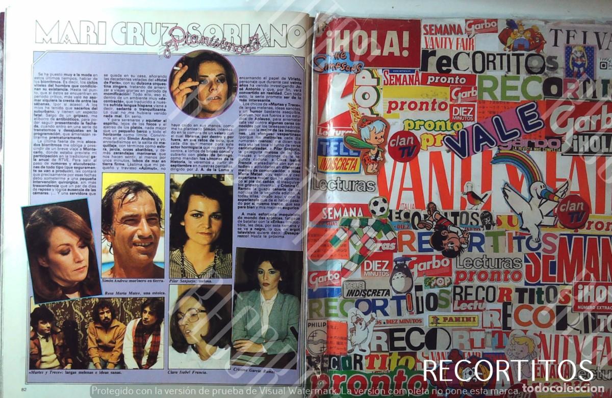 M&uacute;sica de colecci&oacute;n: SIMON ANDREU MARI CRUZ SORIANO ROSA MARIA MATEO CLARA FRANCIA MARTES Y TRECE CRISTINA GARCIA RAMOS