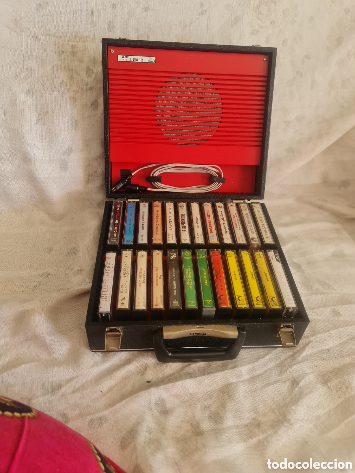 M&uacute;sica de colecci&oacute;n: Vintage &rdquo;Super Clements A-2 Deluxe&rdquo; con Altavoz Integrado