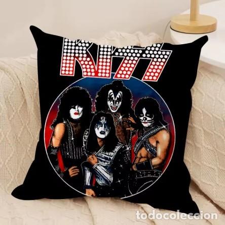 M&uacute;sica de colecci&oacute;n: KISS, original kiss - EXCLUSIVO COJIN a 2 caras, LIMT EDIT merchandise, 40x40 cm, NUEVO !!