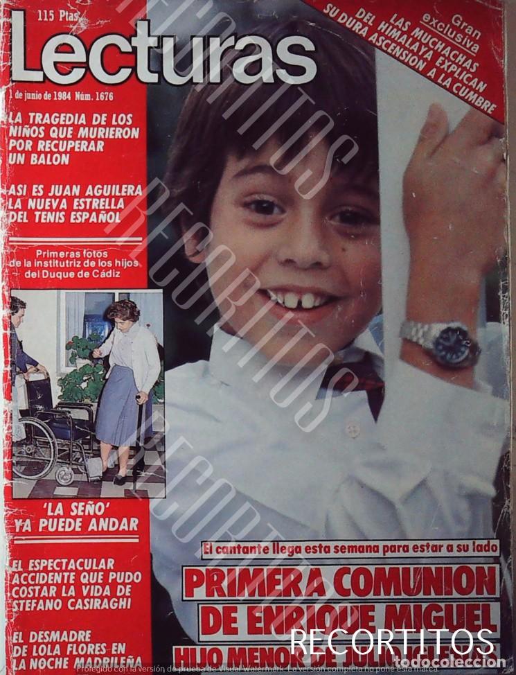 M&uacute;sica de colecci&oacute;n: RECORTE PORTADA PRIMERA COMUNION DE ENRIQUE IGLESIAS
