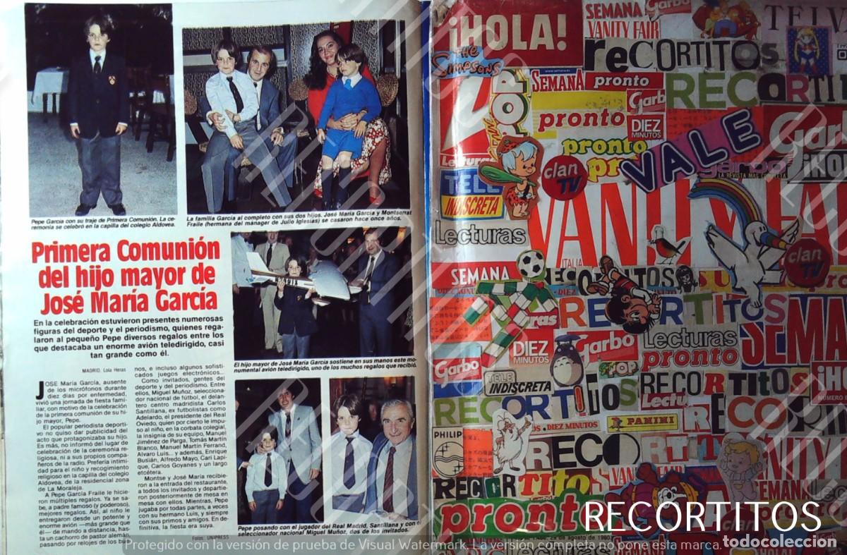 M&uacute;sica de colecci&oacute;n: PRIMERA COMUNION DEL HIJO DE JOSE MARIA GARCIA