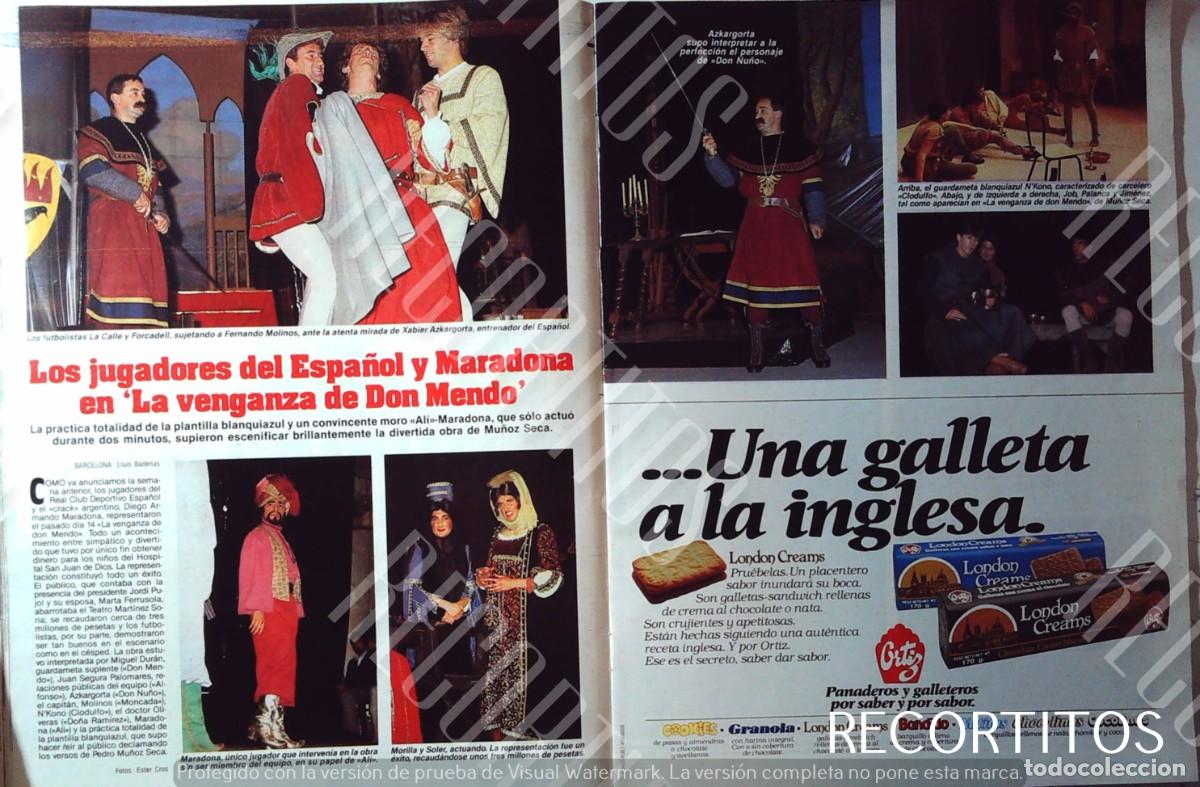 M&uacute;sica de colecci&oacute;n: MARADONA LA VENGANZA DE DON MENDO MORILLA SOLER AZKARGORTA MU&Ntilde;OZ SECA