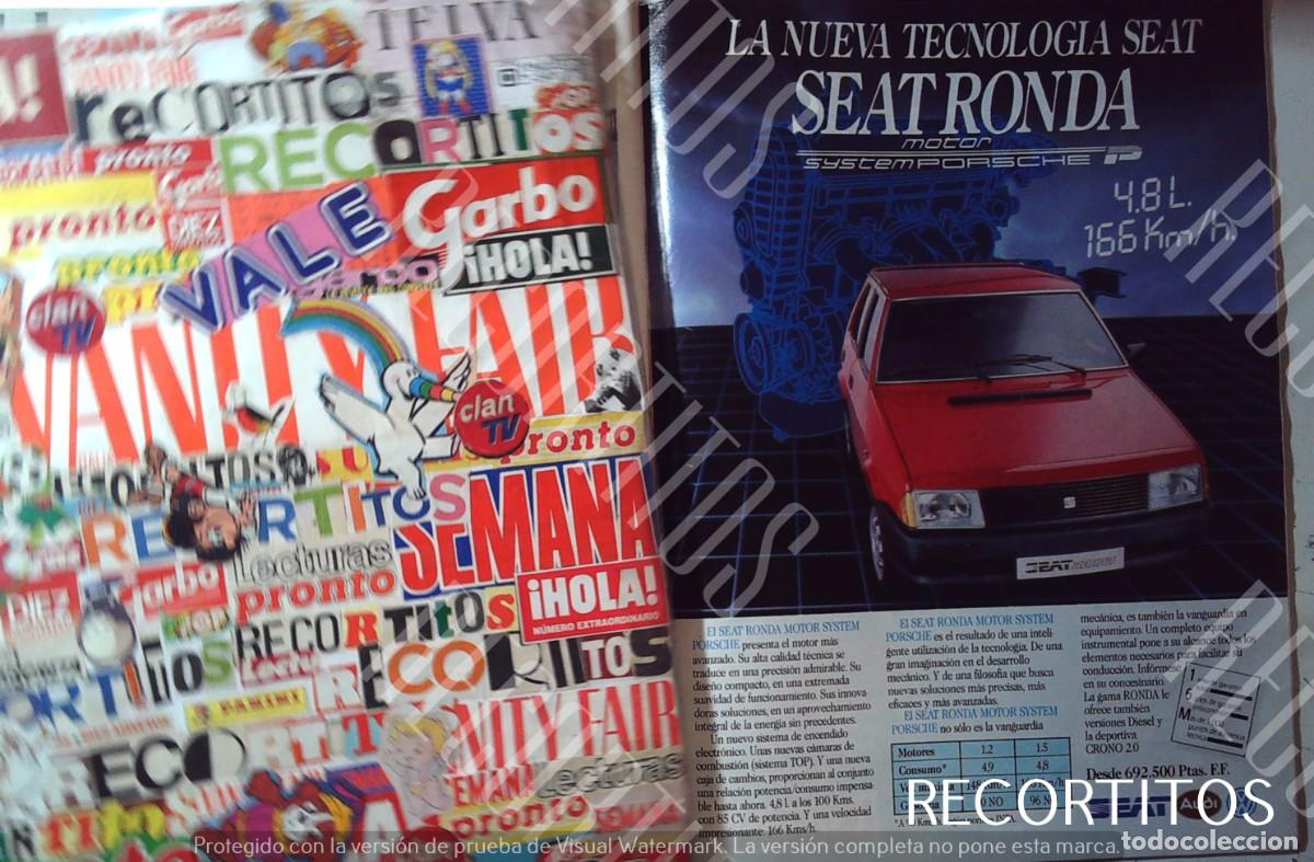 M&uacute;sica de colecci&oacute;n: SEAT RONDA SYSTEM PORSCHE P