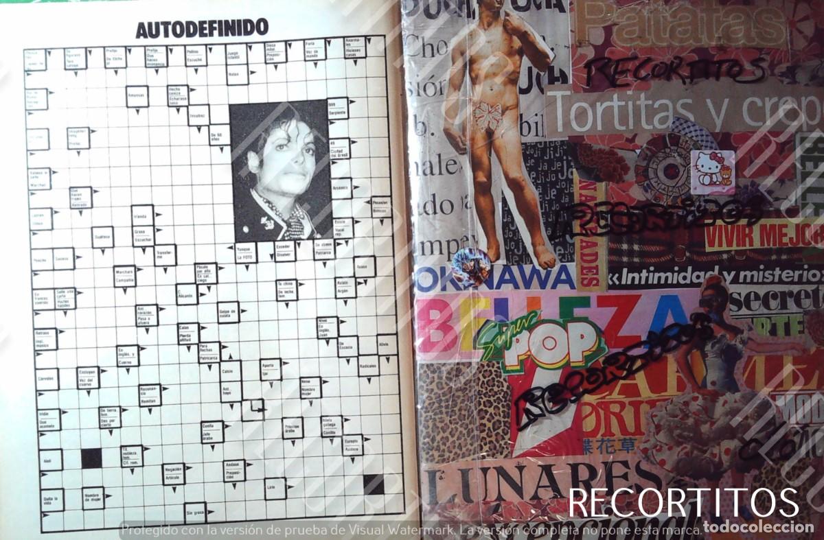 M&uacute;sica de colecci&oacute;n: MICHAEL JACKSON CRUCIGRAMA