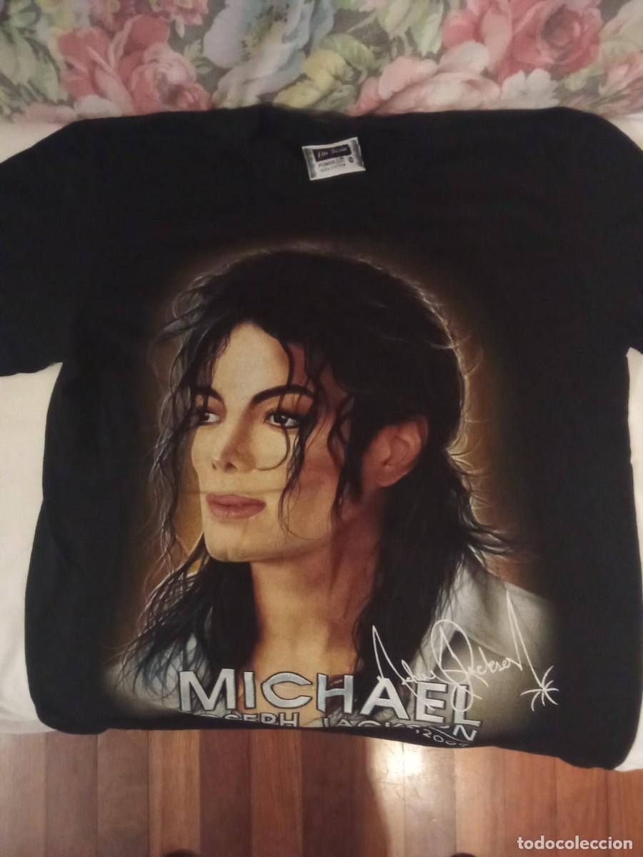 M&uacute;sica de colecci&oacute;n: Lote 3 camisetas de Michael Jackson