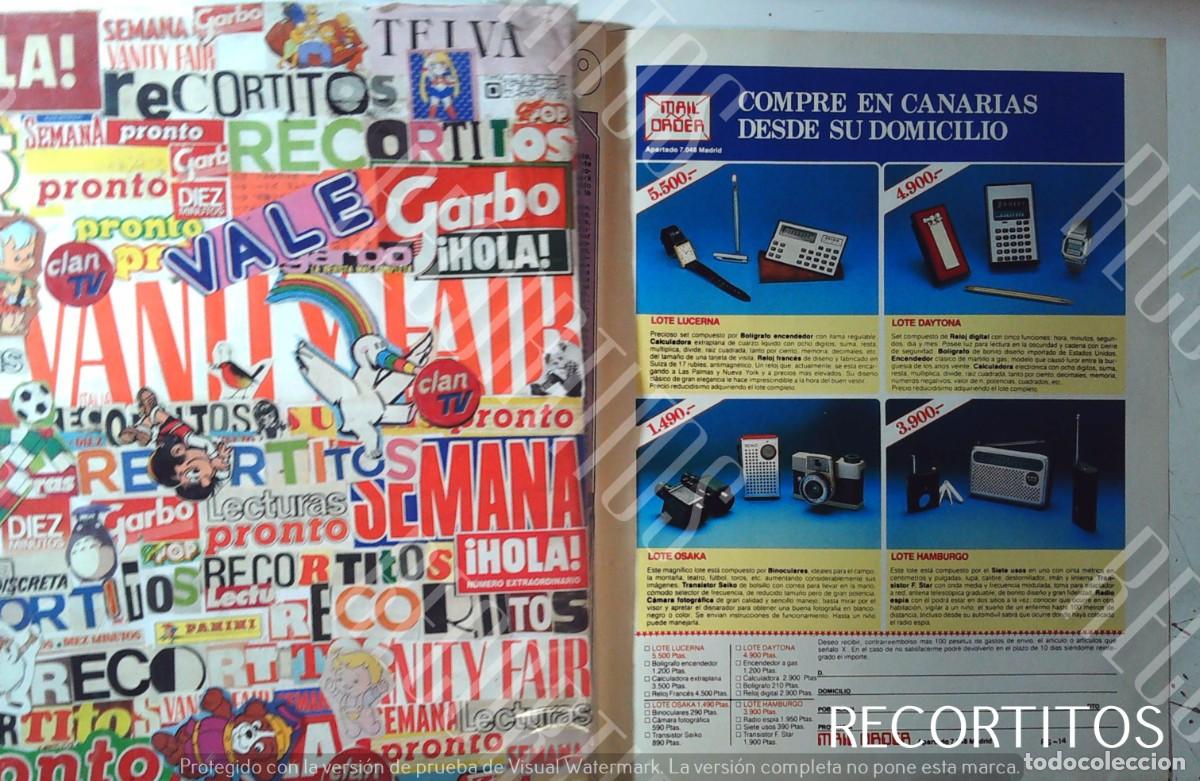 M&uacute;sica de colecci&oacute;n: MAIL ORDER CASET RADIO CALCULADORA