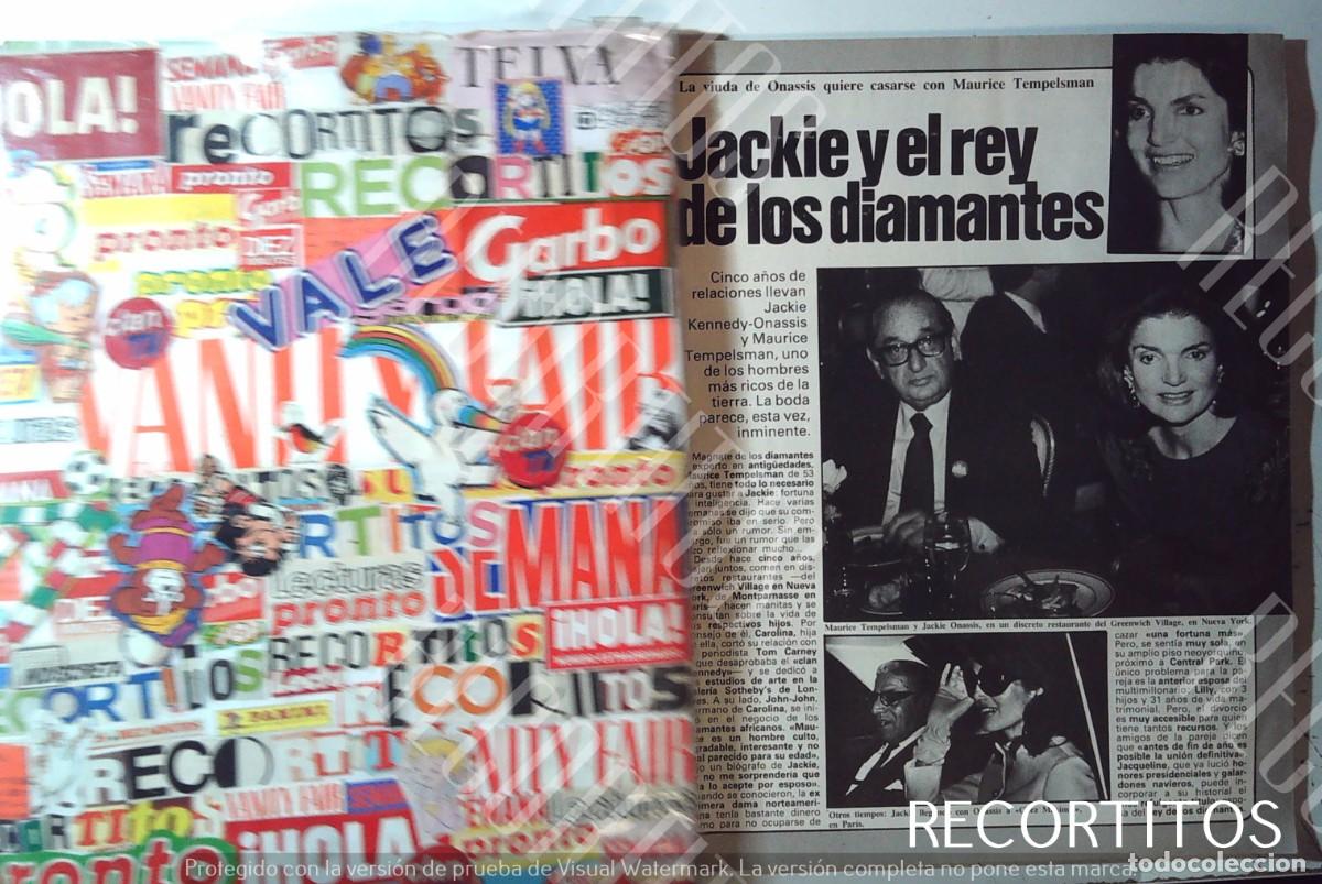 M&uacute;sica de colecci&oacute;n: JACKIE JACQUELINE KENNEDY ONASSIS MAURICE TEMPLEMAN EL REY DE LOS DIAMANTES