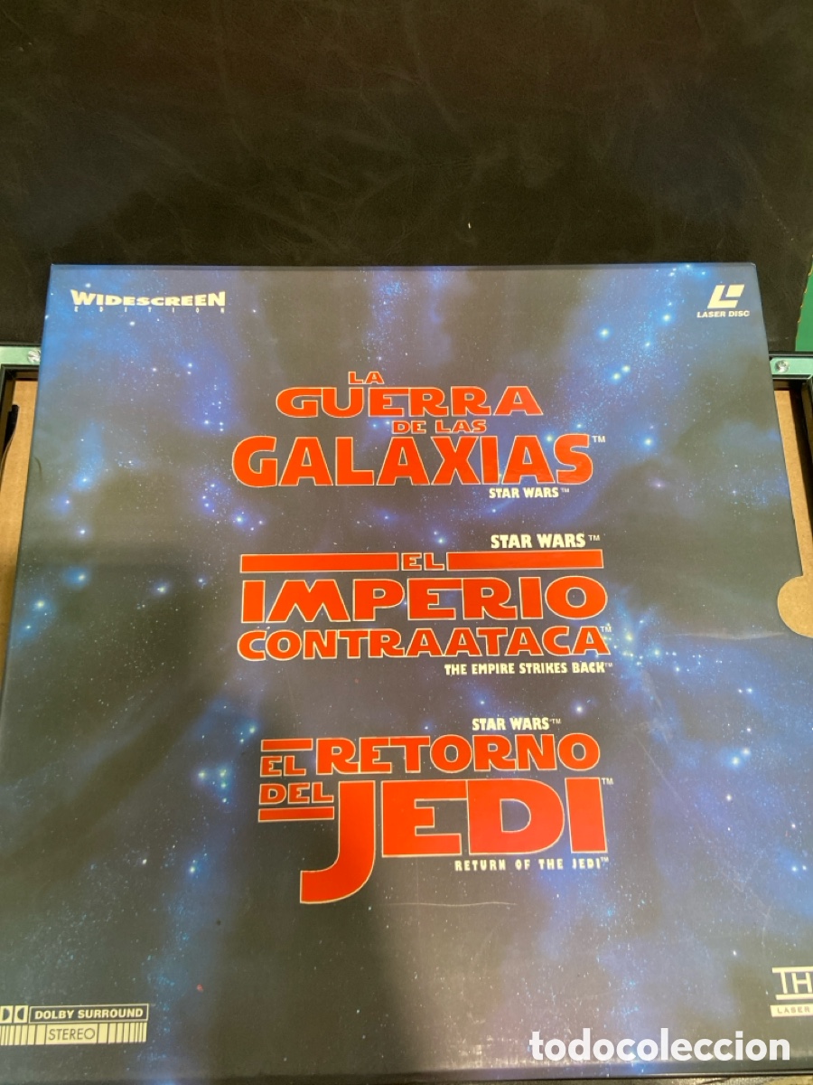 Musiksammlung: Laser disc. Trilog&iacute;a Star Wars. Impecable