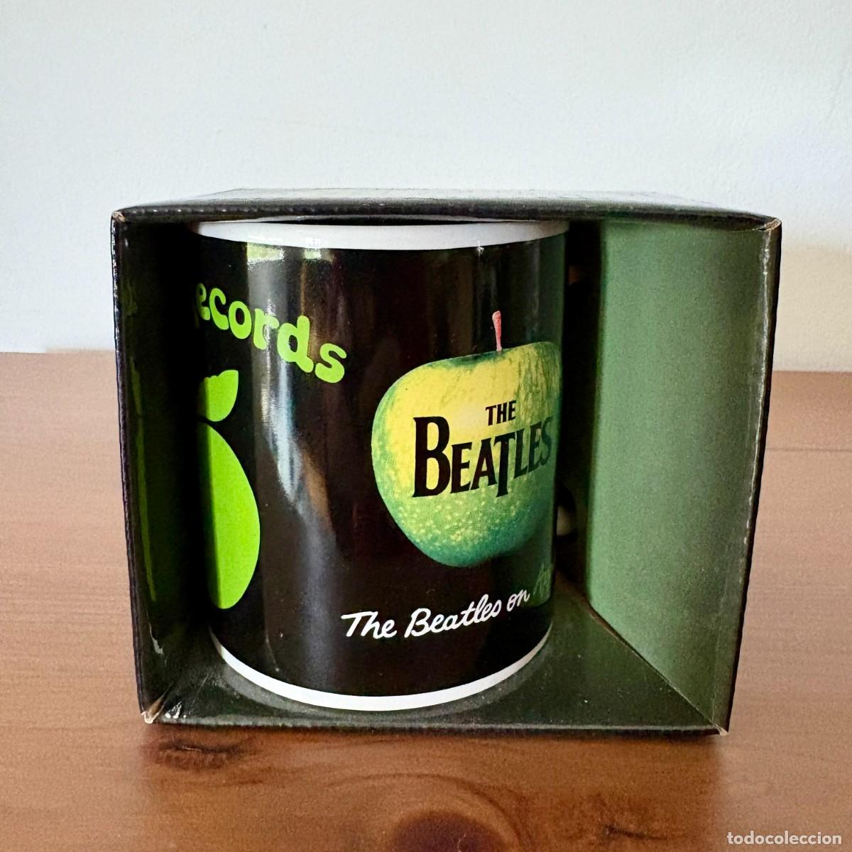 M&uacute;sica de colecci&oacute;n: TAZA THE BEATLES APPLE RECORDS CON CAJA, 2009 BEATLES.COM , BIEN CONSERVADA, SOLO ESCAPARATE