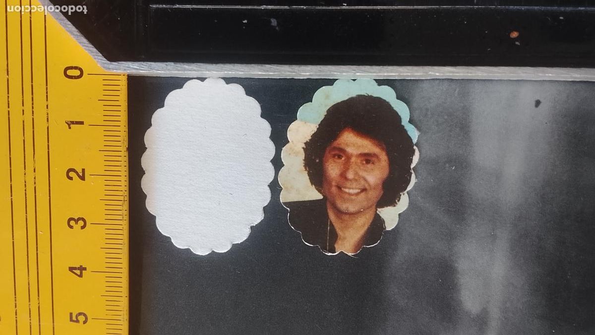 Musica di collezione: CROMO CARTON TROQUELADO - MUSICA CANTANTE - raphael