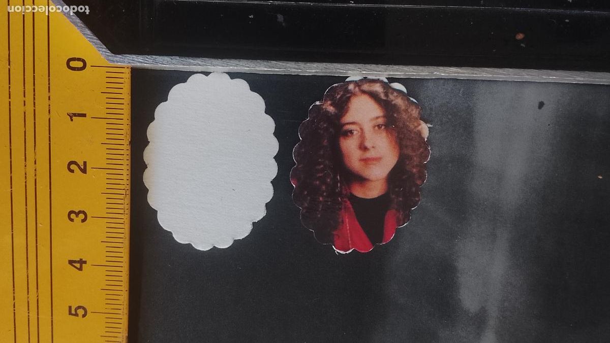 M&uacute;sica de colecci&oacute;n: CROMO CARTON TROQUELADO - MUSICA CANTANTE - ROSA CHAVES