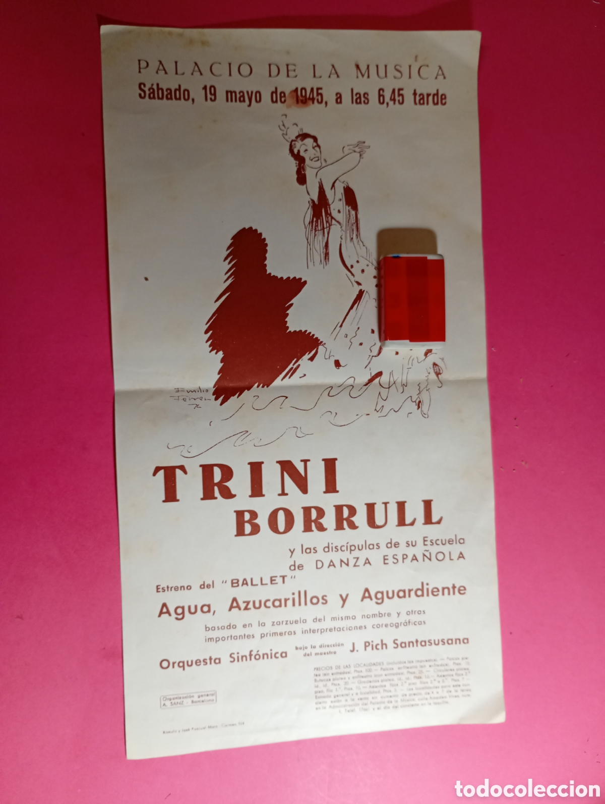 M&uacute;sica de cole&ccedil;&atilde;o: TRINI BORRULL Y DISC&Iacute;PULAS DE SU ESCUELA DE DANZA ESTRENAN BALLET AGUA, AZUCARILLOS Y AGUARDIENTE