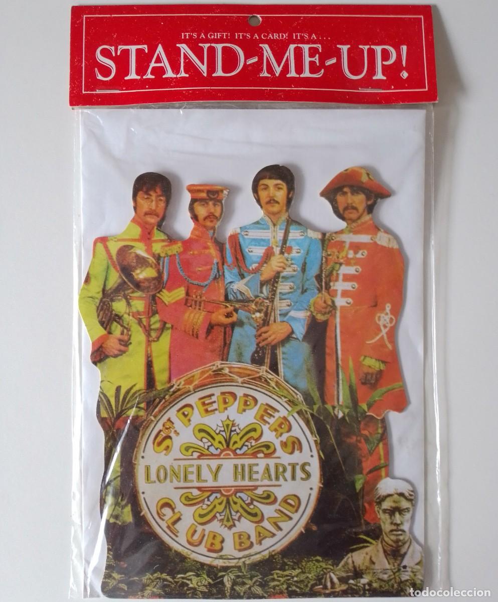 M&uacute;sica de colecci&oacute;n: the Beatles...Display Troquelado de Sgt. Pepper's. ( 1992 ) Korea.