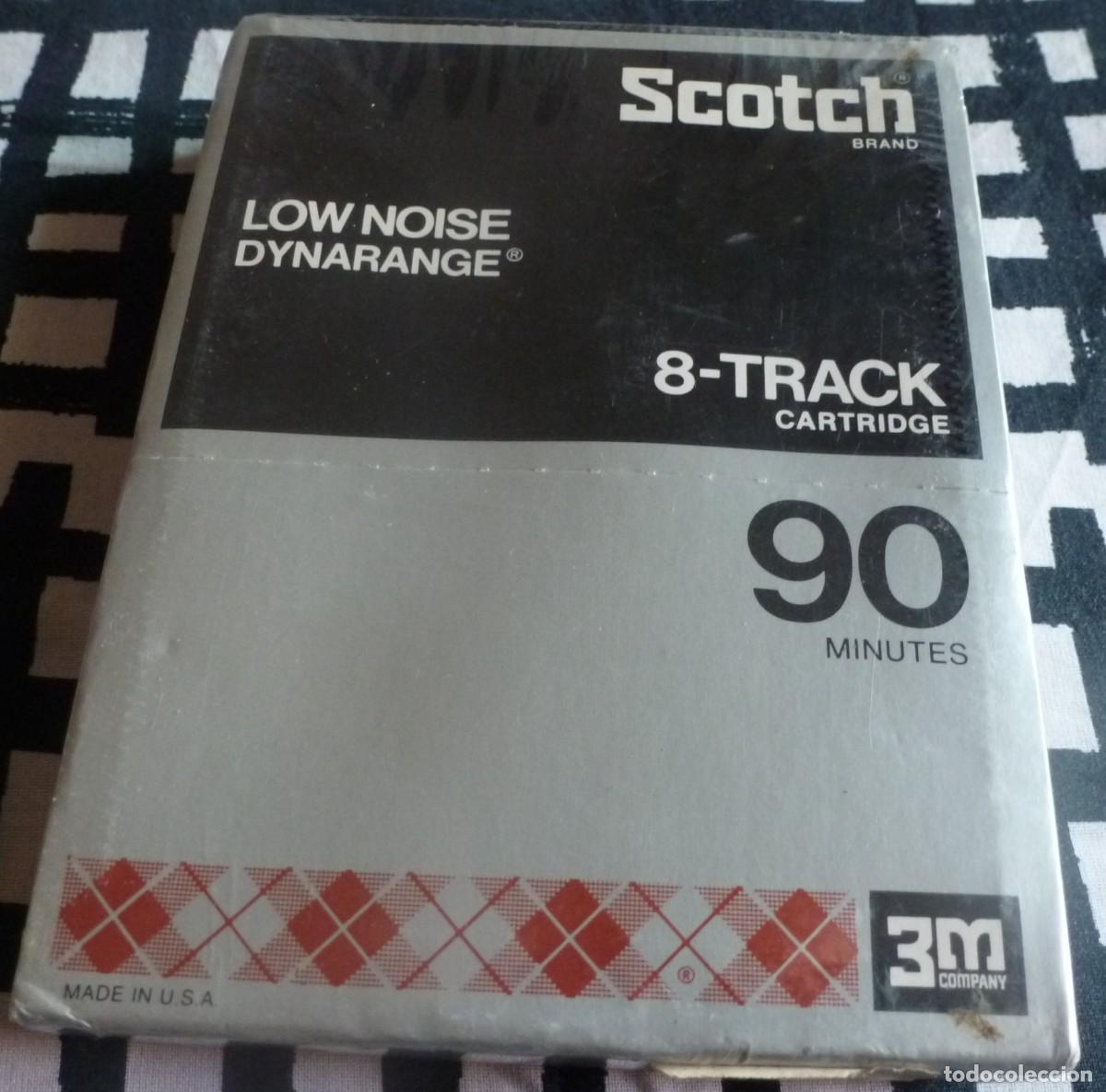 M&uacute;sica de colecci&oacute;n: CARTUCHO 8 PISTAS &middot; 8 TRACK MARCA SCOTCH 90 MADE IN USA PARA GRABAR. NUEVO. PRECINTADO.