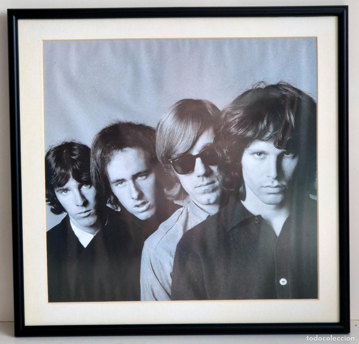 M&uacute;sica de colecci&oacute;n: Fotograf&iacute;a promocional del grupo de rock The Doors, con Jim Morrison