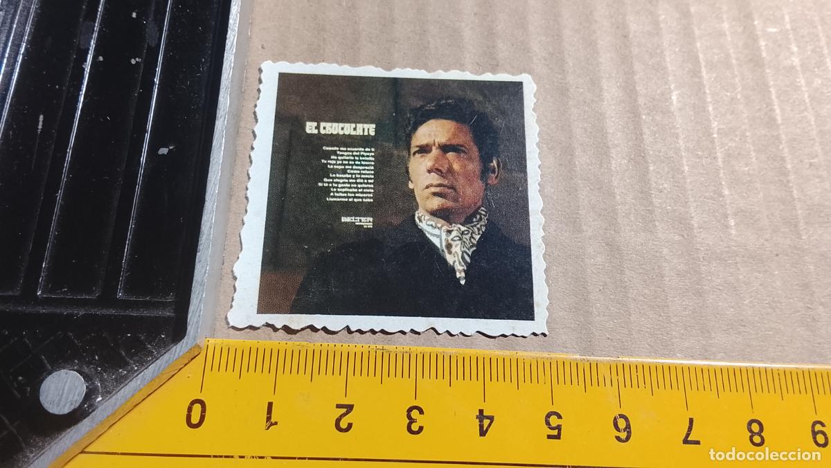M&uacute;sica de colecci&oacute;n: musica - CROMOS o similar DE PAPEL troquelado CANTANTES - FLAMENCO EL CHOCOLATE