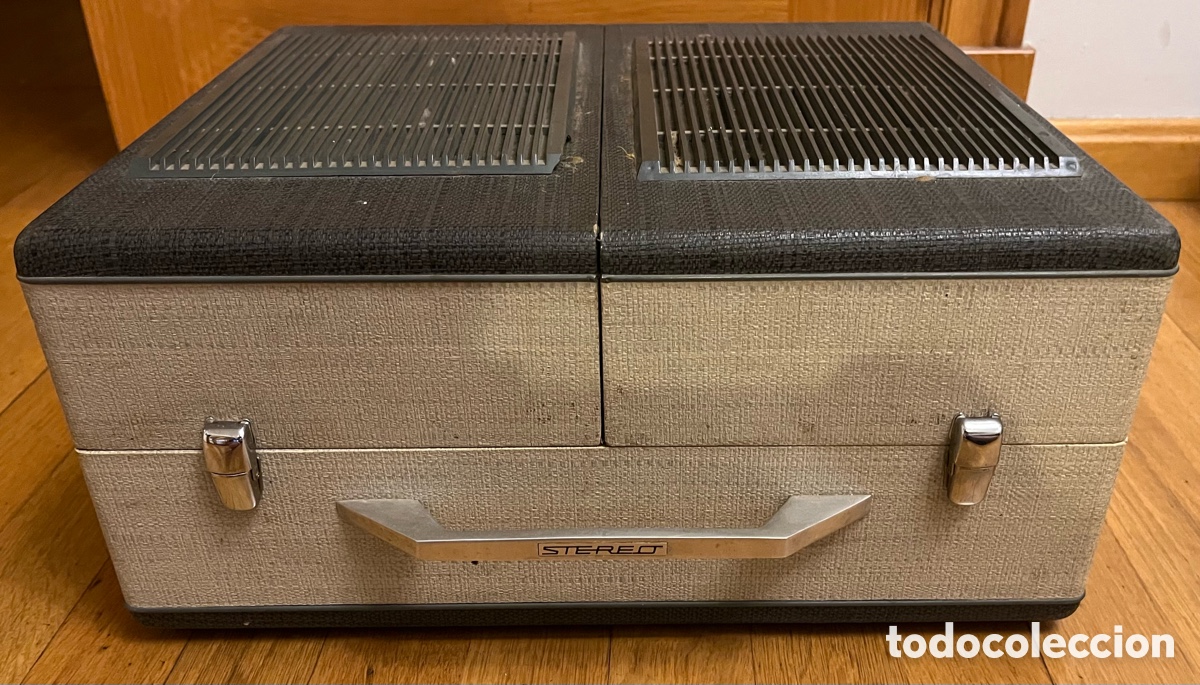 M&uacute;sica de colecci&oacute;n: Tocadiscos Port&aacute;til Marca Reader&rsquo;s Digest Stereo 1001 - Foto 1