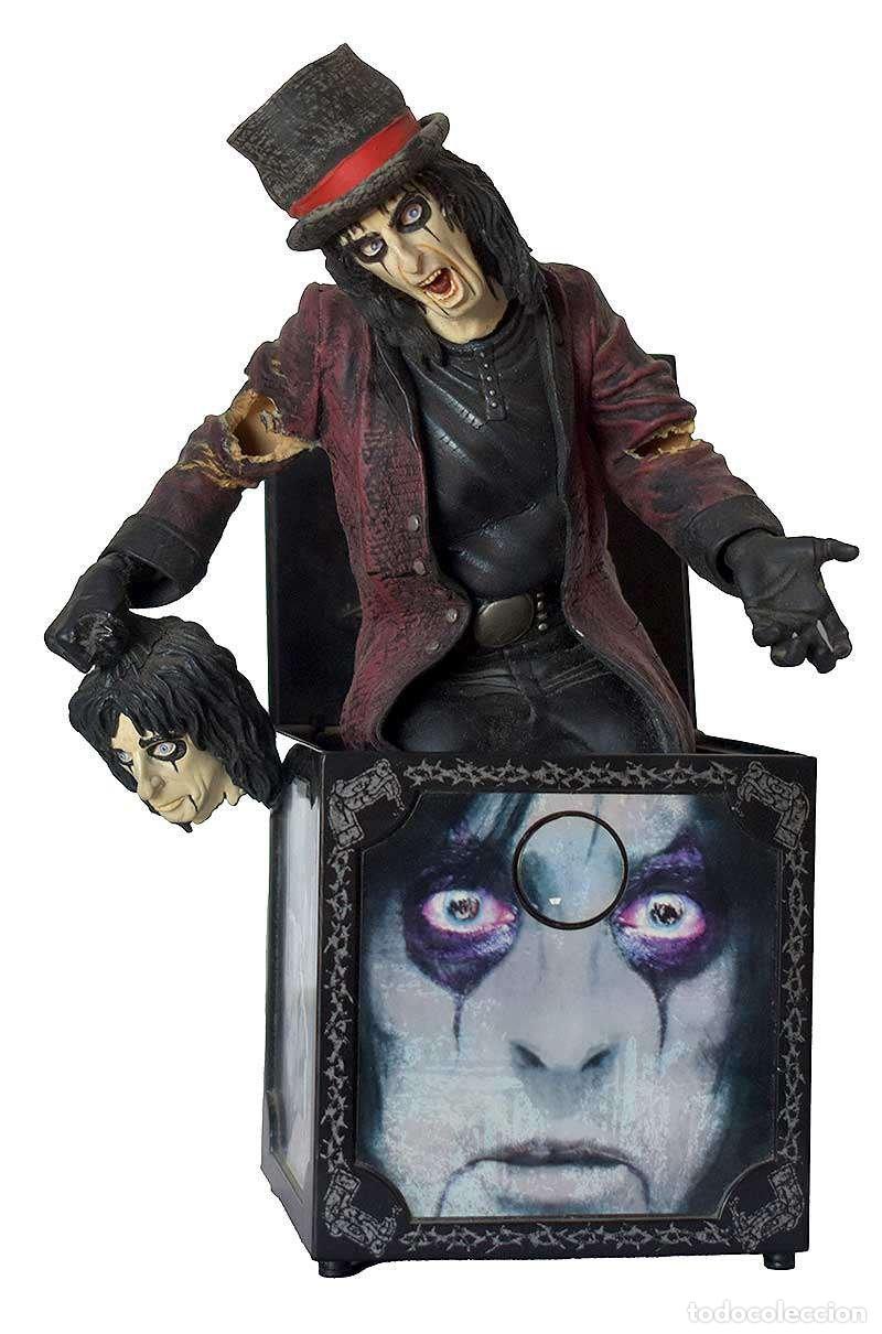 M&uacute;sica de colecci&oacute;n: Caja Musical Alice Cooper Rock N the Box con la canci&oacute;n Welcome to My Nightmare