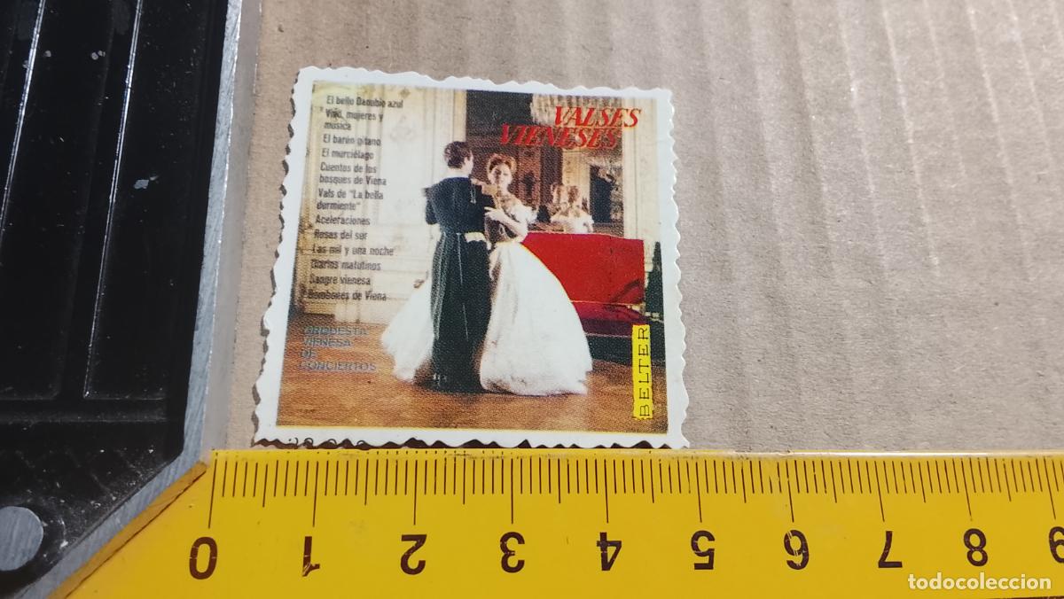 Collectible Music: musica - CROMOS o similar DE PAPEL troquelado CANTANTES - VALSES VIENESES