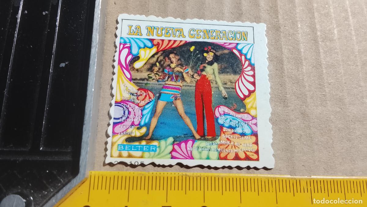 Collectible Music: musica - CROMOS o similar DE PAPEL troquelado CANTANTES - LA NUEVA GENERACION