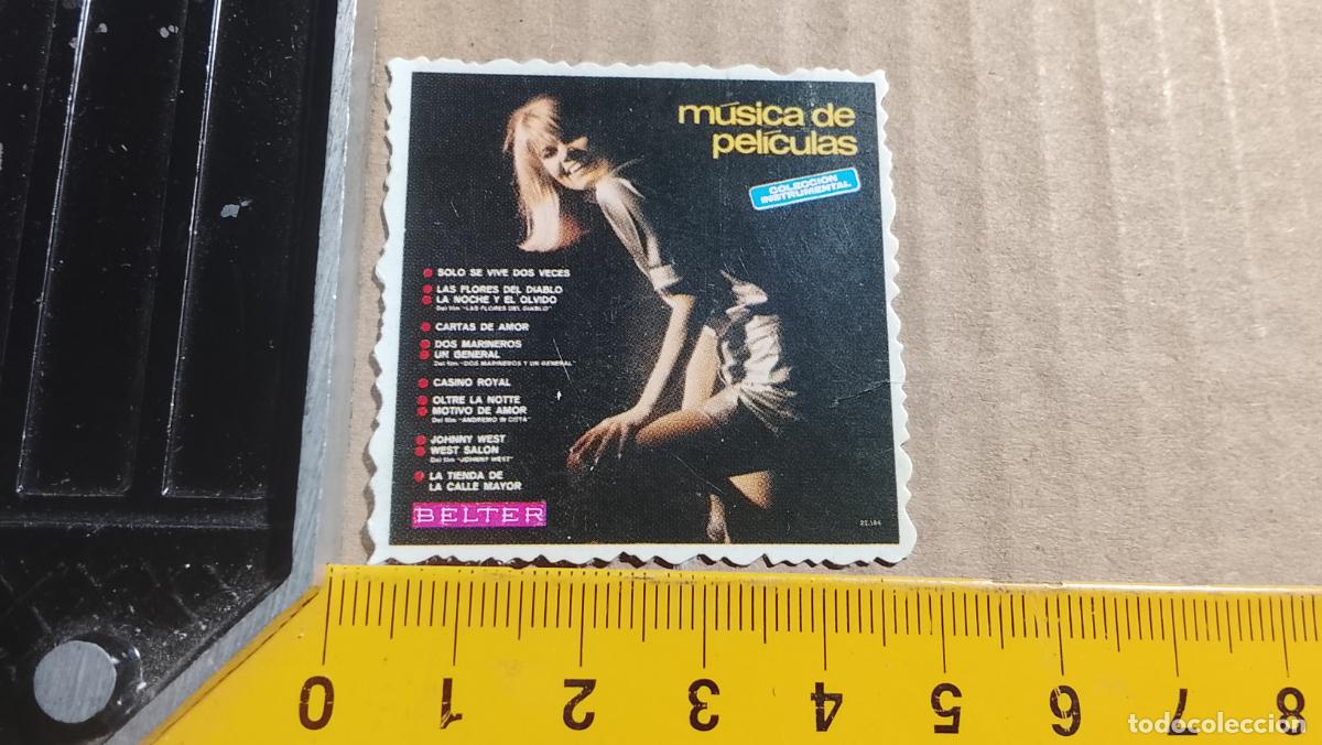 Collectible Music: musica - CROMOS o similar DE PAPEL troquelado CANTANTES - MUSICA DE PELICULAS