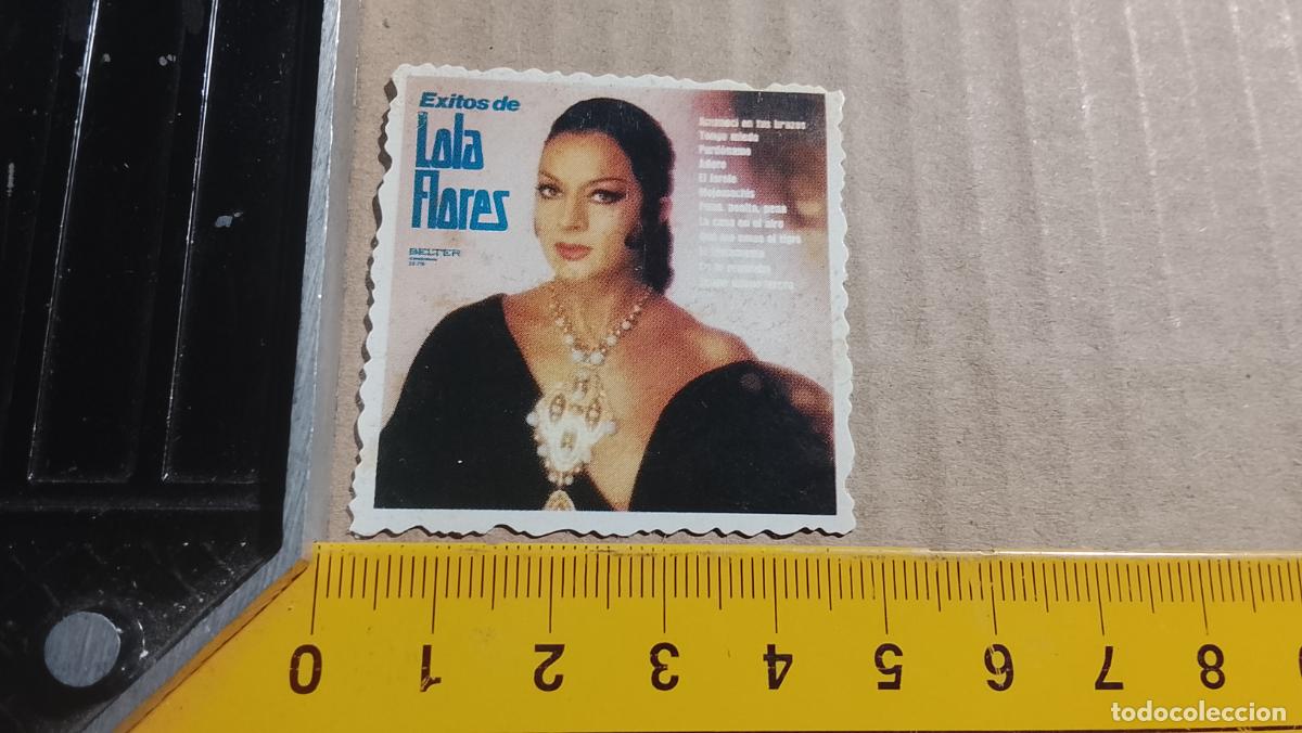 Collectible Music: musica - CROMOS o similar DE PAPEL troquelado CANTANTES - LOLA FLORES