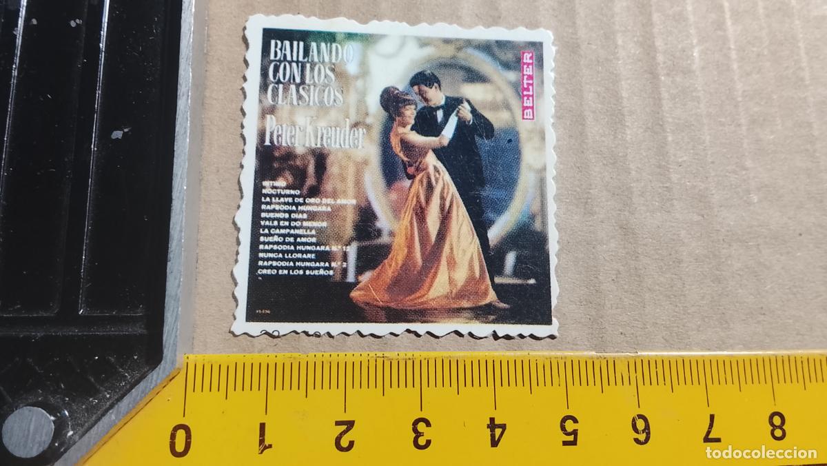 Collectible Music: musica - CROMOS o similar DE PAPEL troquelado CANTANTES - CLASICOS PETER KRENDER