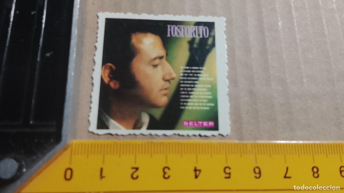Collectible Music: musica - CROMOS o similar DE PAPEL troquelado CANTANTES - FOSFORITO