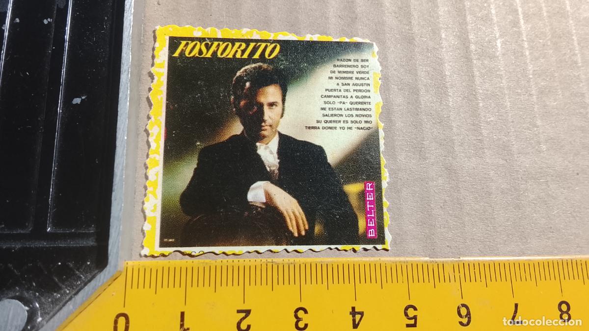 Musique de collection: musica - CROMOS o similar DE PAPEL troquelado CANTANTES - FLAMENCO FOSFORITO