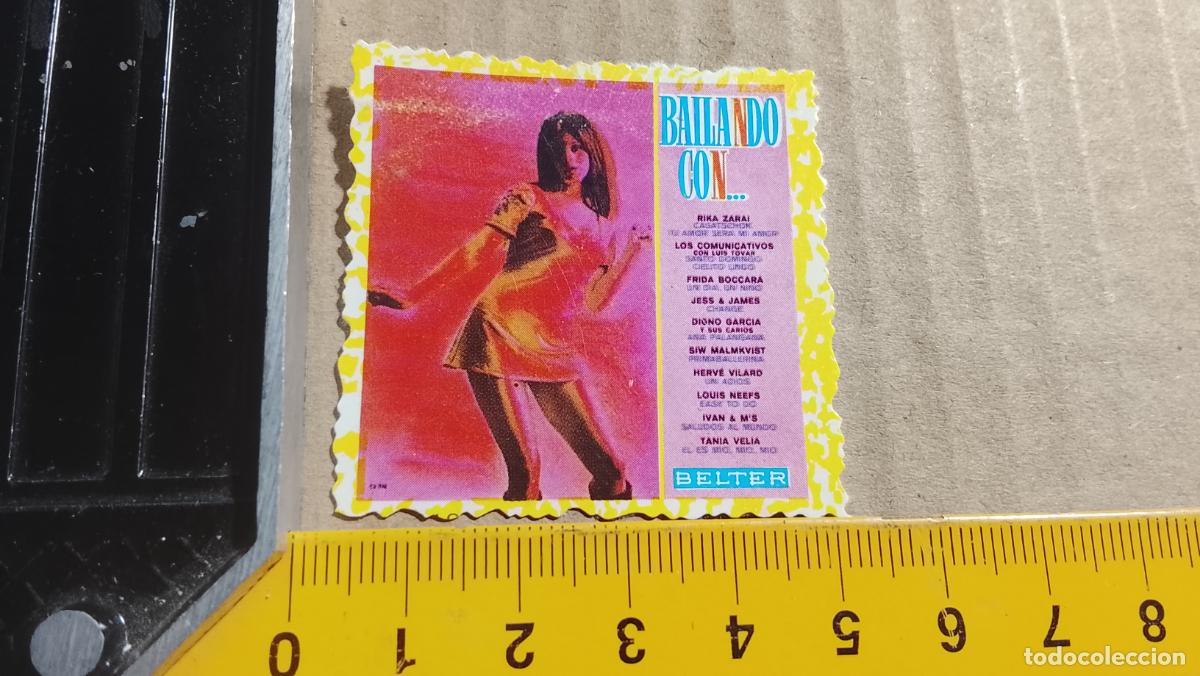 Musique de collection: musica - CROMOS o similar DE PAPEL troquelado CANTANTES - TANIA VELIA - BAILANDO CON