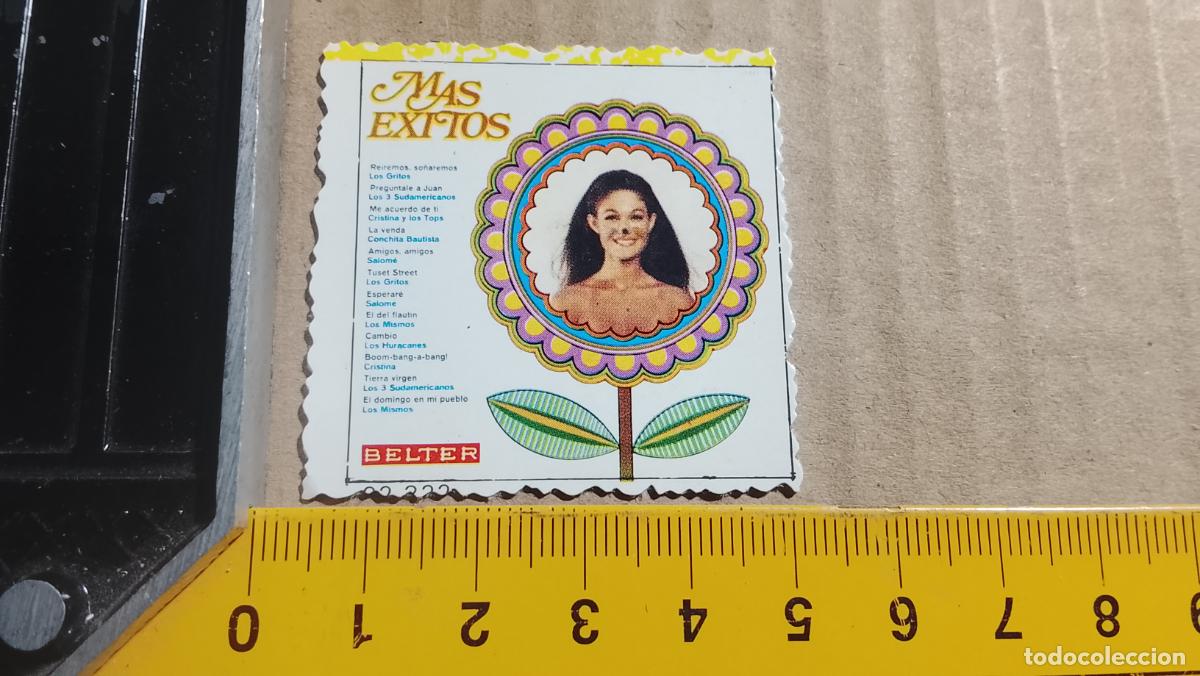 Musique de collection: musica - CROMOS o similar DE PAPEL troquelado CANTANTES - LOS GRITOS / SALOME / LOS MISMOS EXITOS