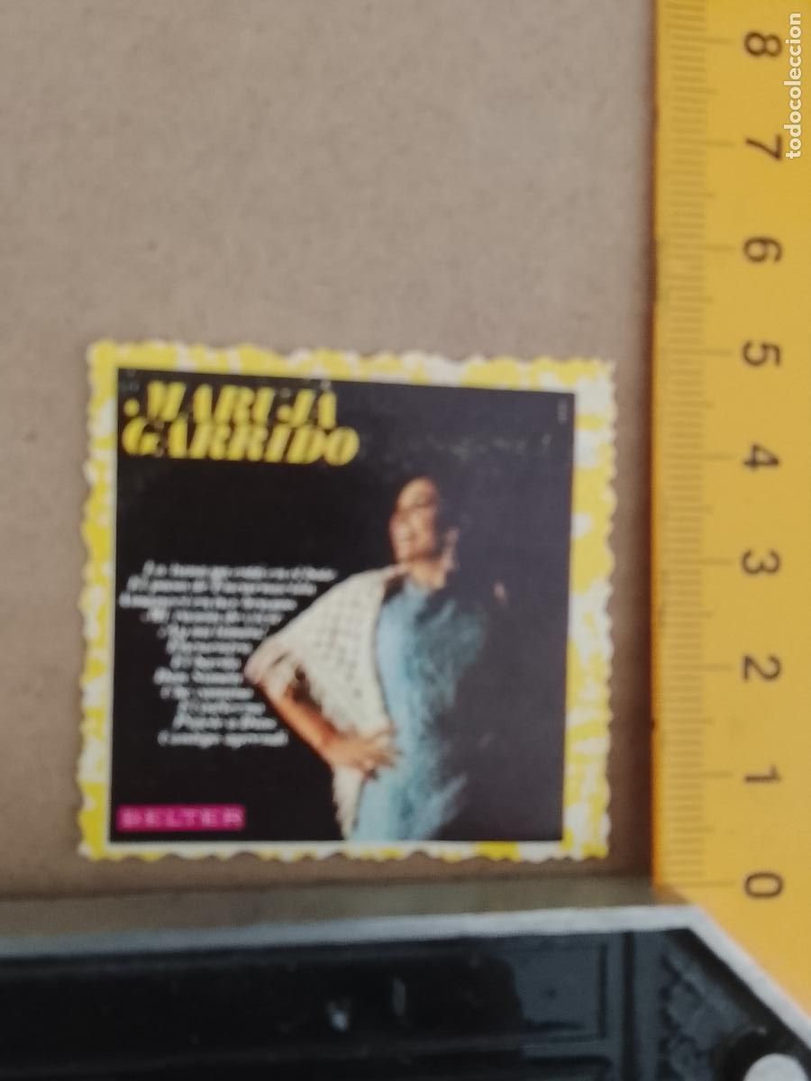 M&uacute;sica de colecci&oacute;n: musica - CROMOS o similar DE PAPEL ANTIGUO troquelado CANTANTES - MARUJA GARRIDO