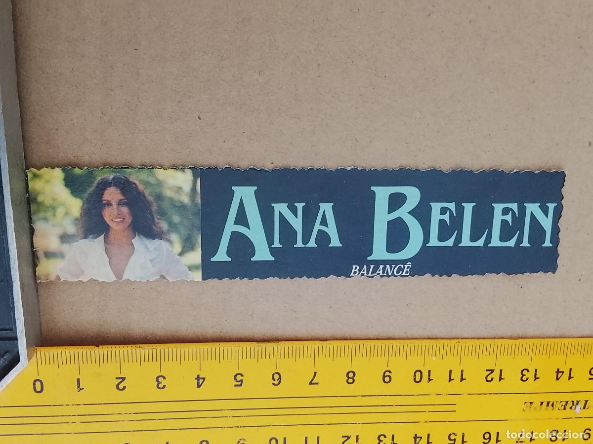 M&uacute;sica de colecci&oacute;n: musica - CROMOS o similar DE PAPEL ANTIGUO troquelado CANTANTES - ANA BELEN