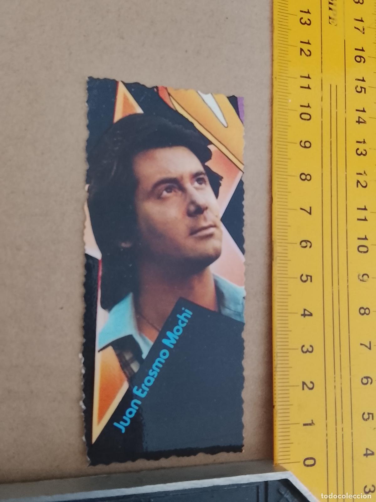 M&uacute;sica de colecci&oacute;n: musica - CROMOS o similar DE PAPEL ANTIGUO troquelado CANTANTES - JUAN ERASMO MOCHI