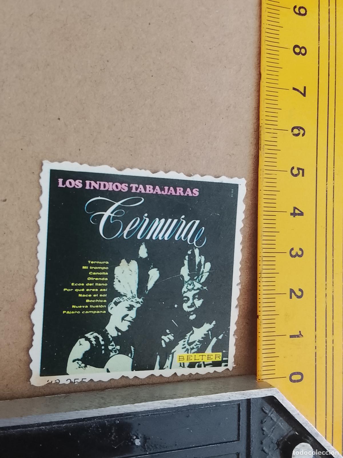 M&uacute;sica de colecci&oacute;n: musica - CROMOS o similar DE PAPEL ANTIGUO troquelado CANTANTES - LOS INDIOS TABAJARAS