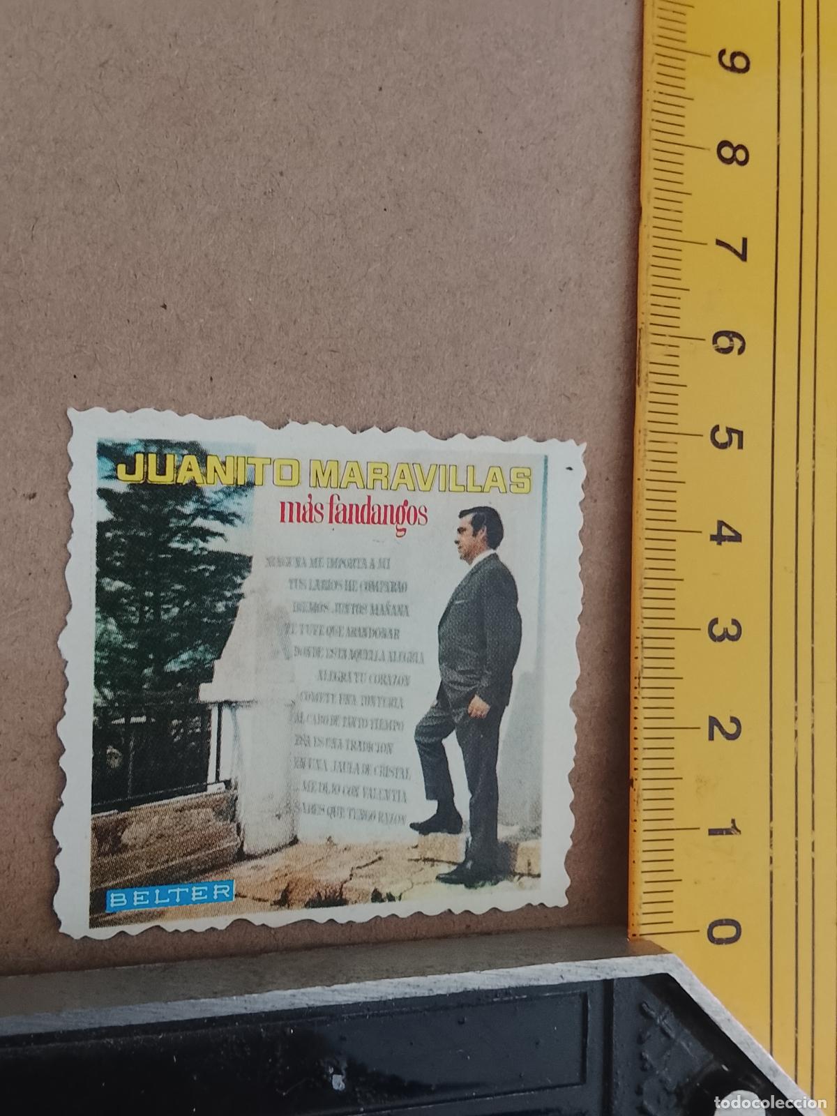 Musiksammlung: musica - CROMOS o similar DE PAPEL ANTIGUO troquelado CANTANTES - FLAMENCO JUANITO VALDERRAMA