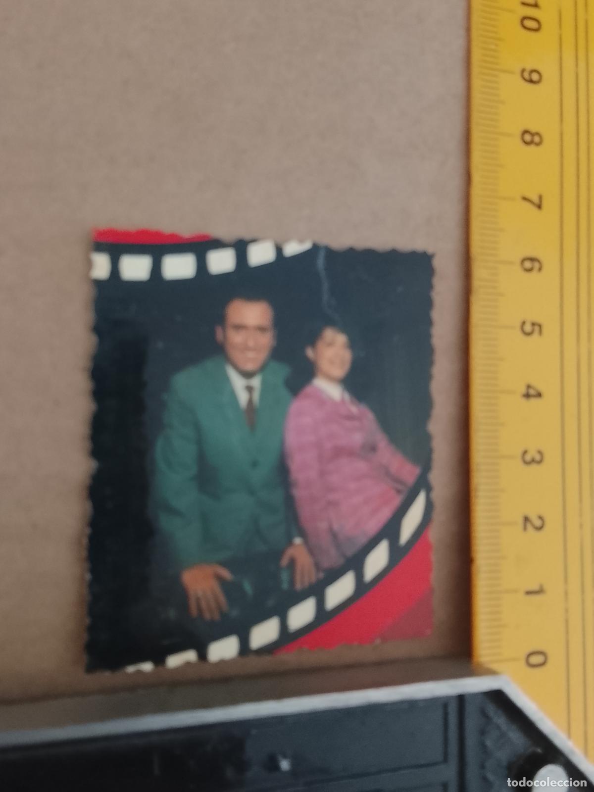 M&uacute;sica de colecci&oacute;n: musica - CROMOS o similar DE PAPEL ANTIGUO troquelado CANTANTES - MANOLO ESCOBAR