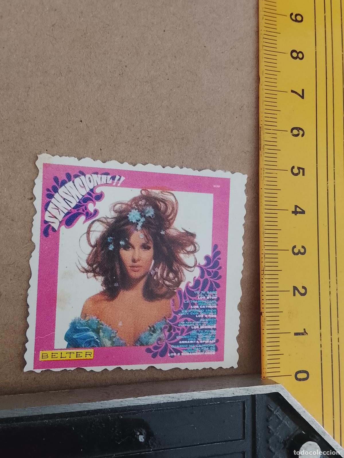 M&uacute;sica de colecci&oacute;n: musica - CROMOS o similar DE PAPEL ANTIGUO troquelado CANTANTES - SENSACIONES