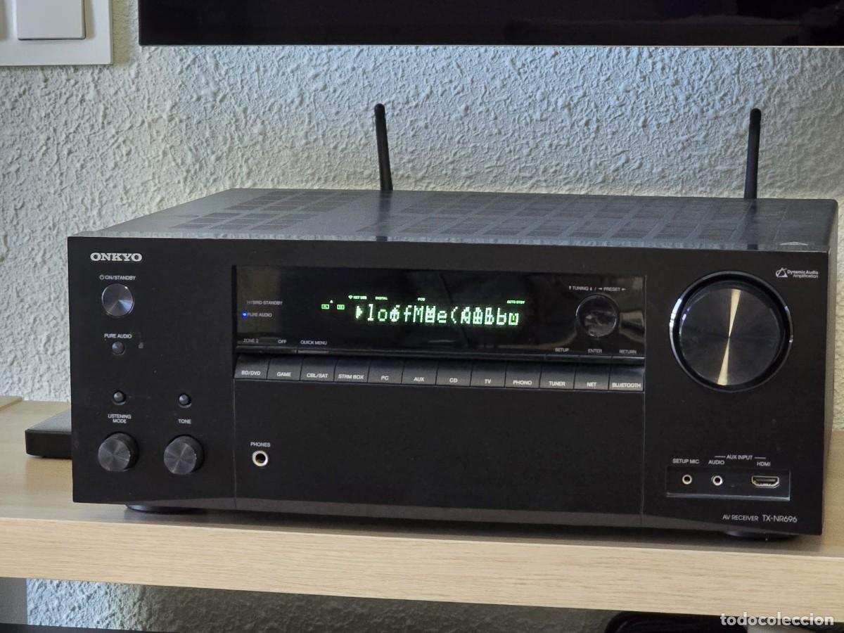 M&uacute;sica de colecci&oacute;n: Onkyo TX-NR696 Receptor Amplificador AV THX Dolby Atmos 4K. En perfecto estado.