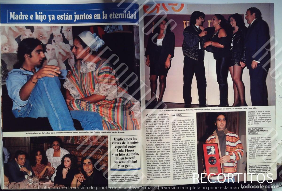 M&uacute;sica de colecci&oacute;n: ANTONIO FLORES LOLA ALBA ANA VILLA ROSARIO LOLITA EL `PESCAILLA ANTONIO ARRIBAS