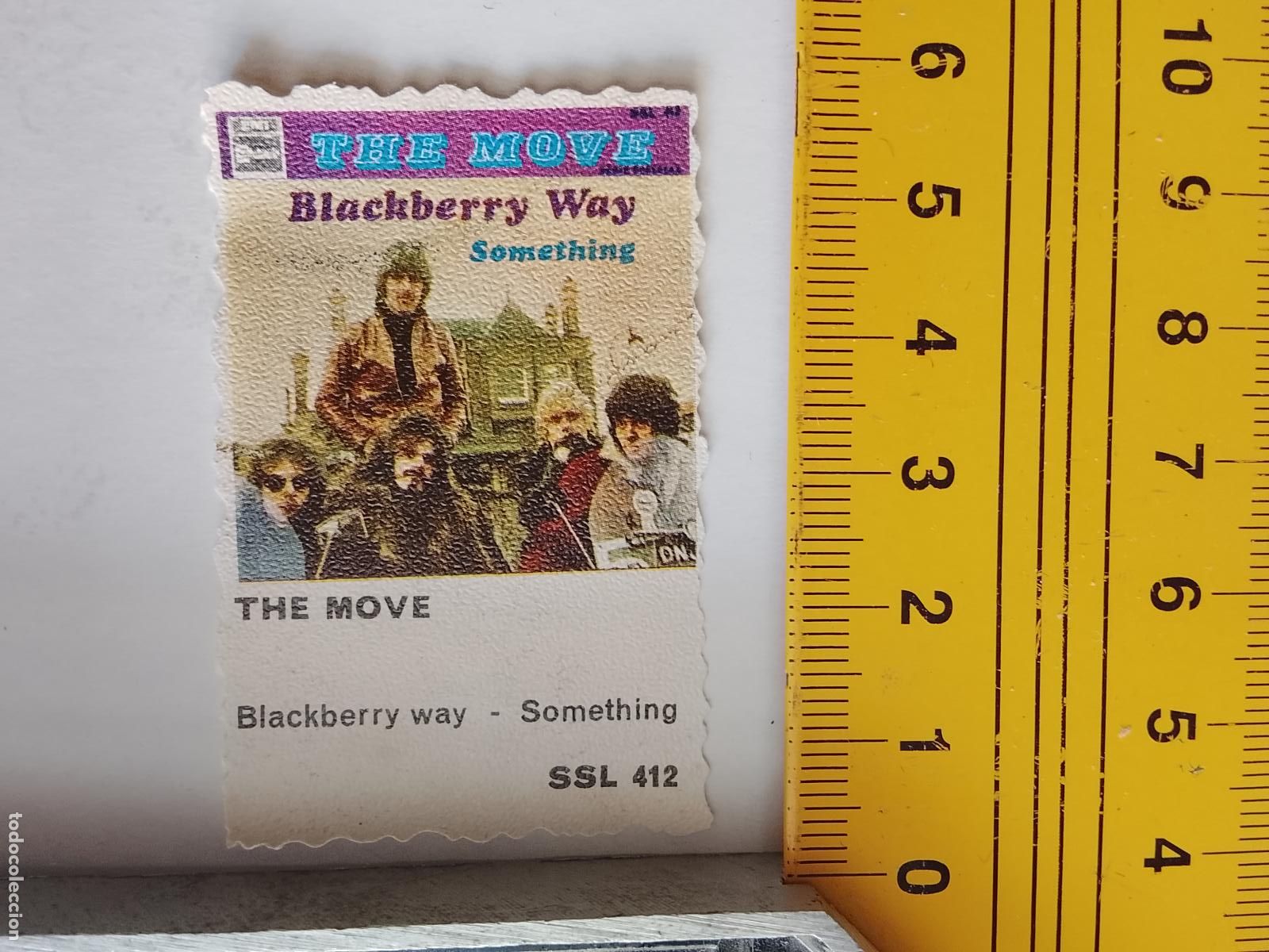 M&uacute;sica de colecci&oacute;n: musica - CROMOS o similar DE PAPEL ANTIGUO troquelado CANTANTES - THE MOVE
